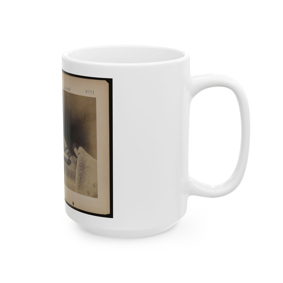 Expedients For Crossing Streams, Pocket Auger Used To Construct The Frames Of The Blanket Boats (U.S. Civil War) White Coffee Mug