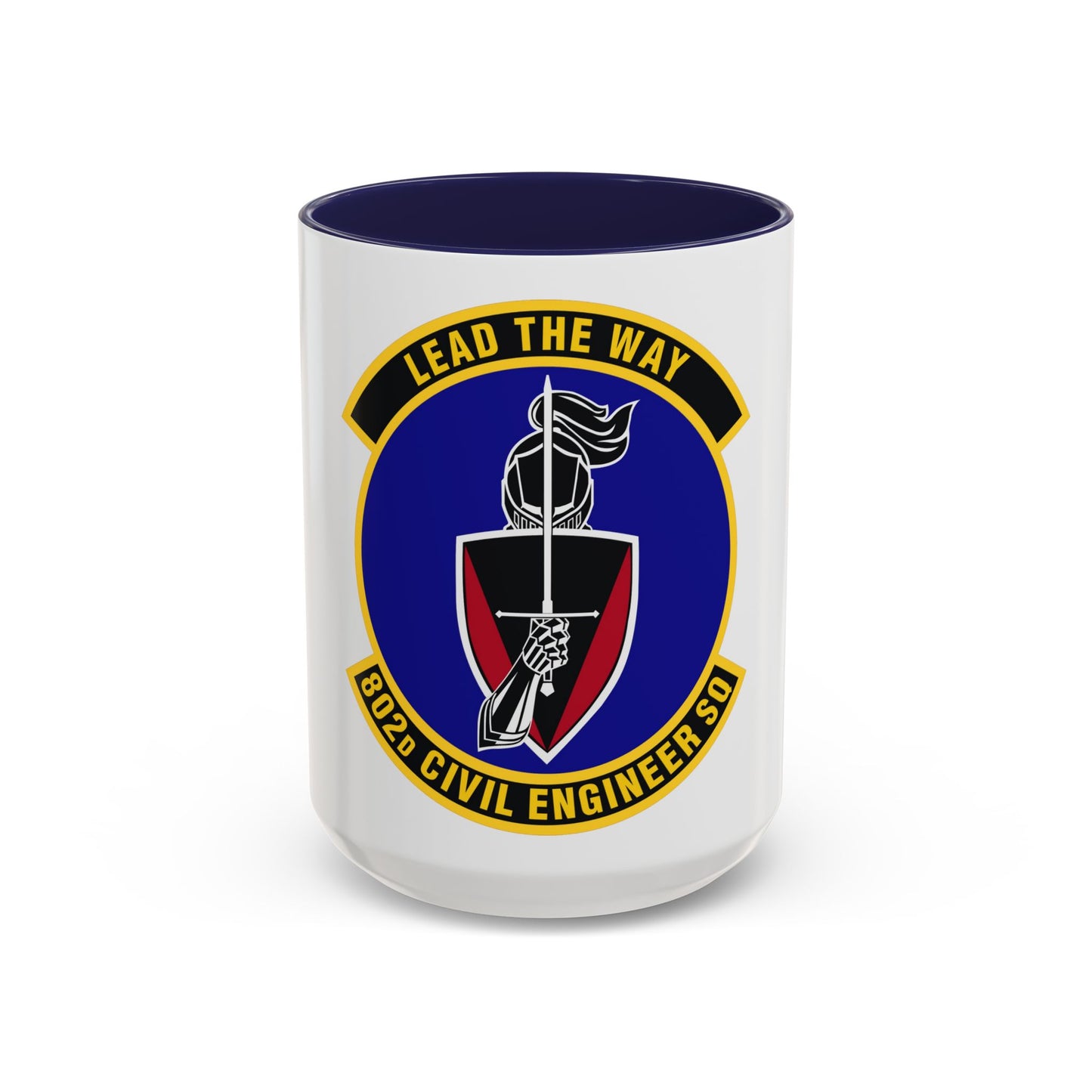 802d Civil Engineer Squadron (U.S. Air Force) Accent Coffee Mug