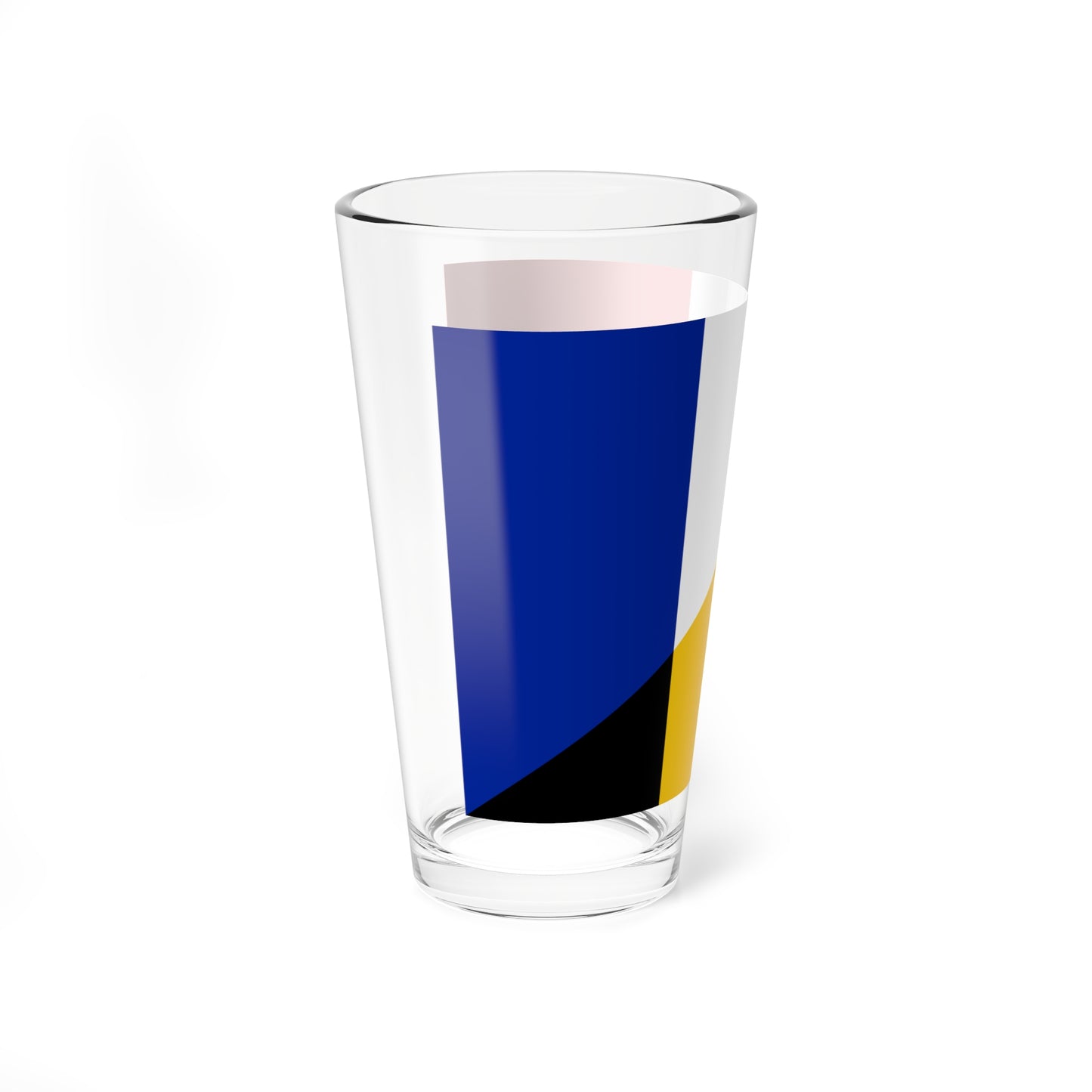 Flag of France and Belgium (Belgium) Pint Glass 16oz