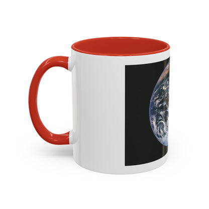Space - Earth from Space (1973) (Map) Accent Coffee Mug