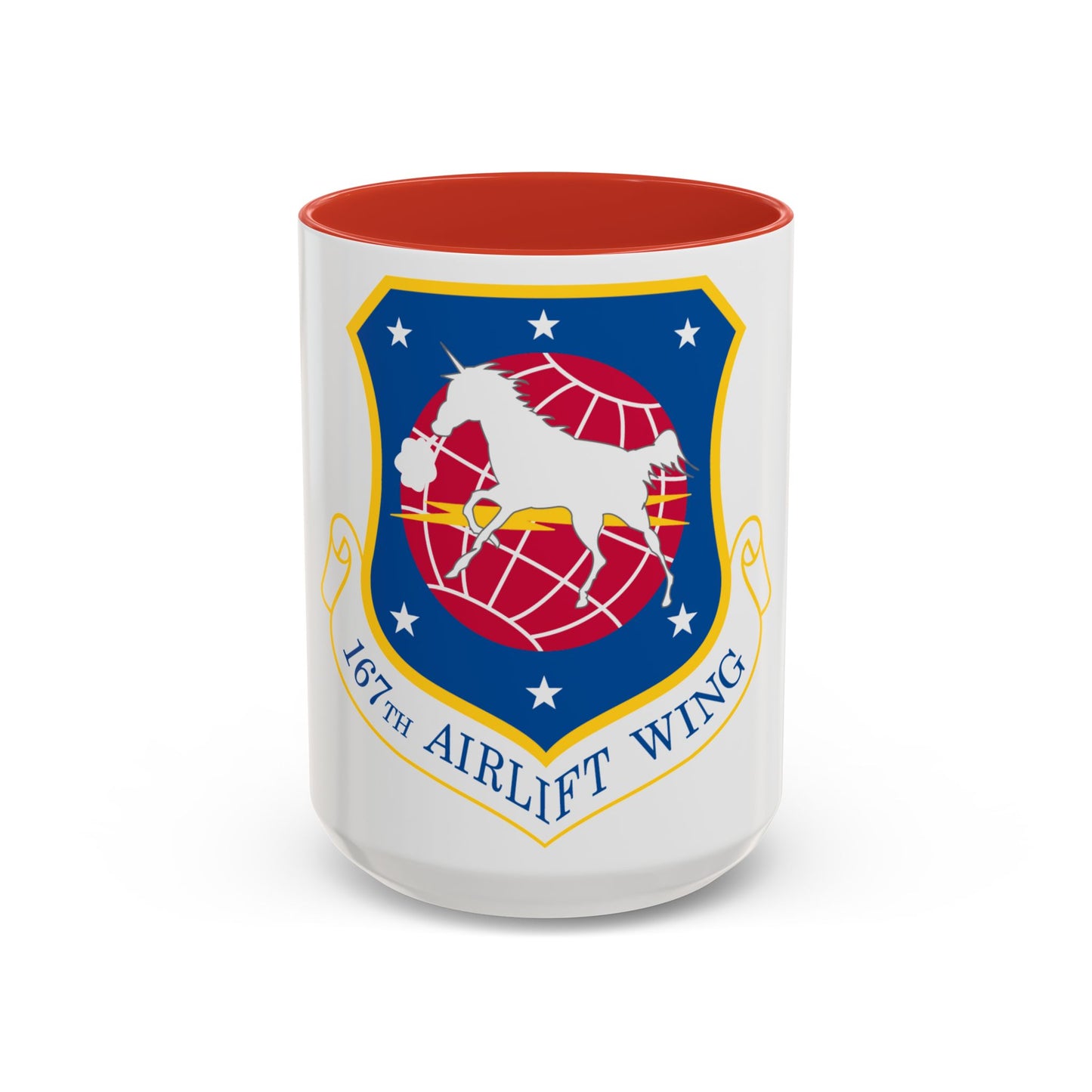 167th Airlift Wing (U.S. Air Force) Accent Coffee Mug