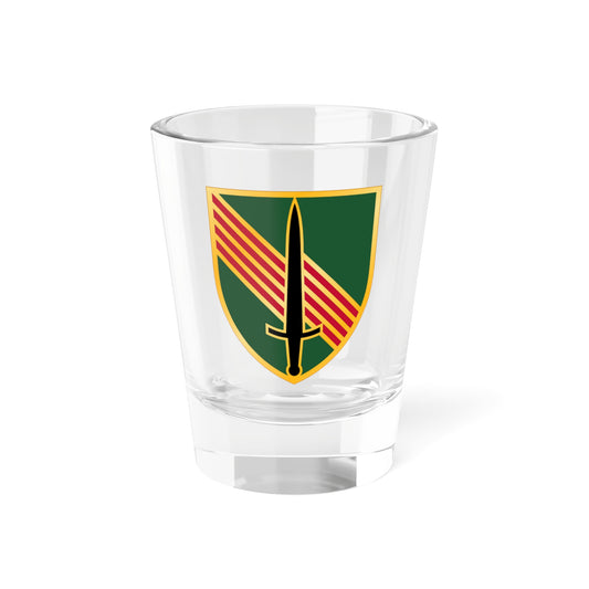 Verre à liqueur de la 4e Brigade d'assistance aux forces de sécurité (armée américaine) 1,5 oz