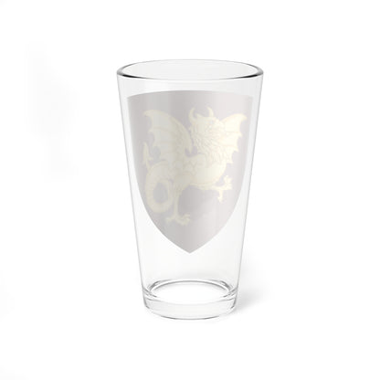 Emblem for the 1-I-FLR (Denmark) (Coat of Arms) Pint Glass 16oz