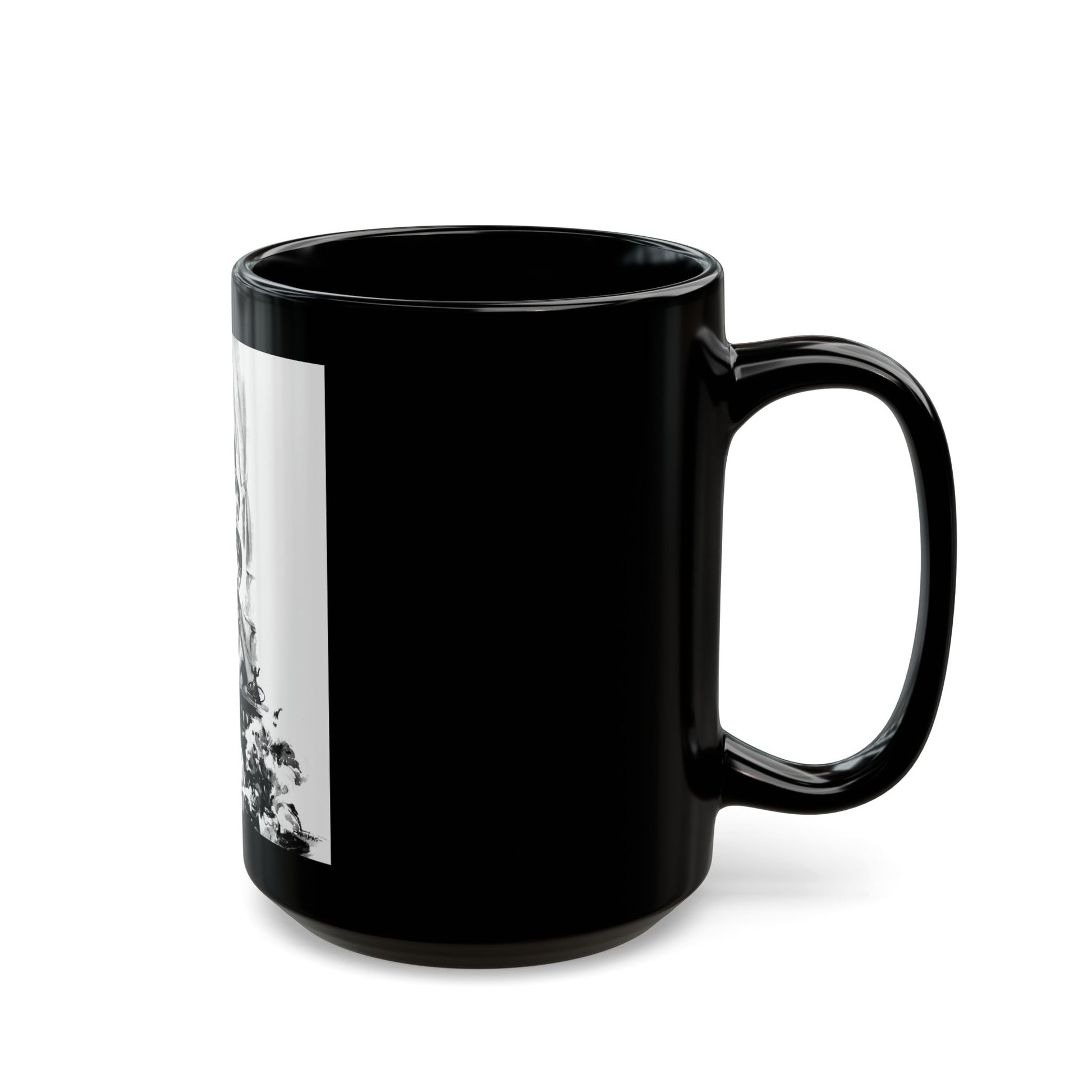 Blood of the Dragon, Liberty magazine, December 13, 1941 - Black Coffee Mug-Go Mug Yourself