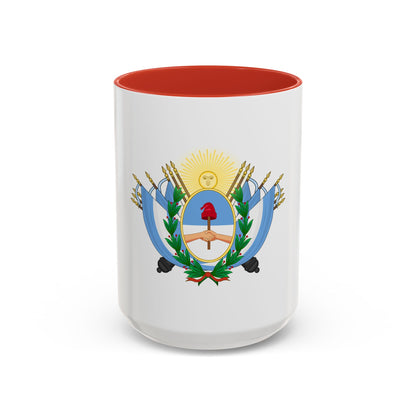 Coat of Arms of State of Buenos Ayres - Accent Coffee Mug