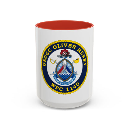 USCGC Oliver Henry WPC 1140 (U.S. Coast Guard) Accent Coffee Mug
