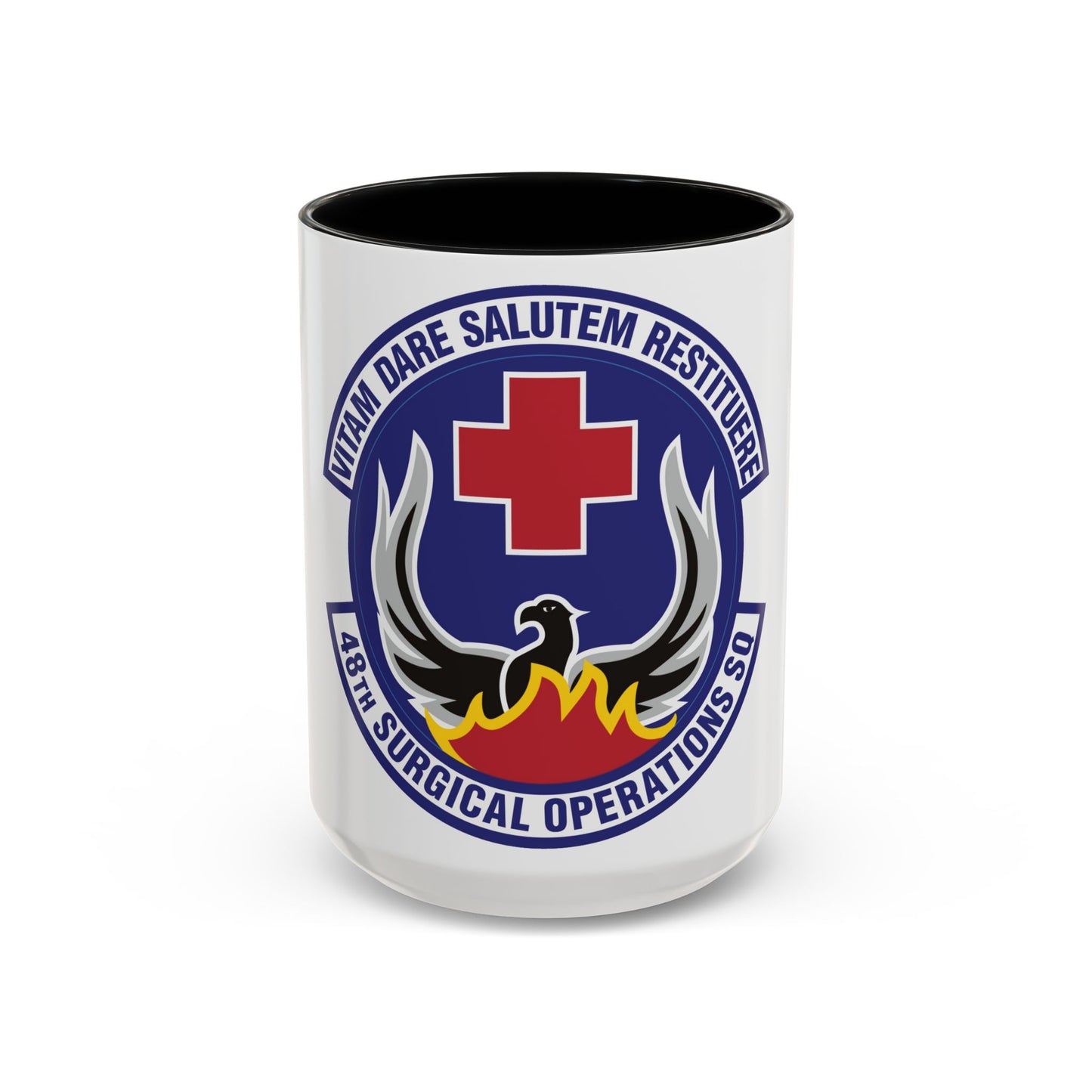 48th Surgical Operations Squadron (U.S. Air Force) Accent Coffee Mug