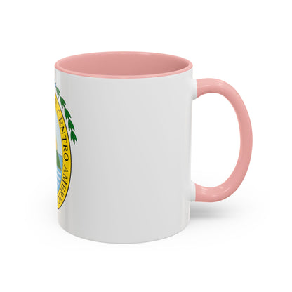 Coat of arms of the Federal Republic of Central America - Accent Coffee Mug