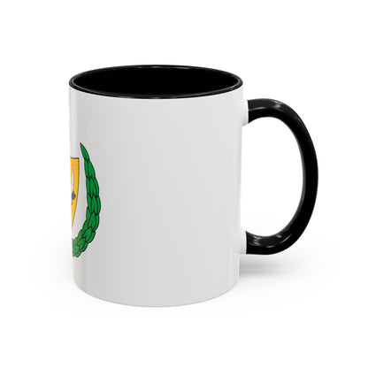 Coat of arms of the Turkish Federated State of Cyprus - Accent Coffee Mug