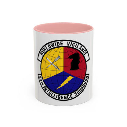 29 Intelligence Squadron ACC (U.S. Air Force) Accent Coffee Mug