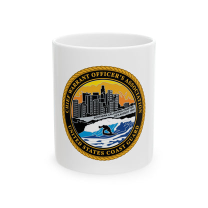 USCG CWO Assoc Surfer (U.S. Coast Guard) White Coffee Mug