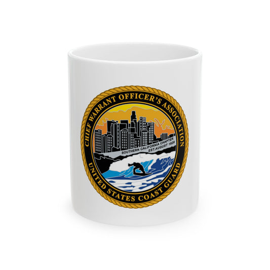 USCG CWO Assoc Surfer (U.S. Coast Guard) White Coffee Mug