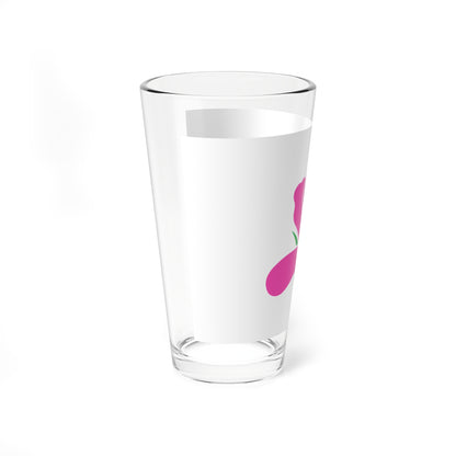 Flag of Naoshima Kagawa (Japan) Pint Glass 16oz