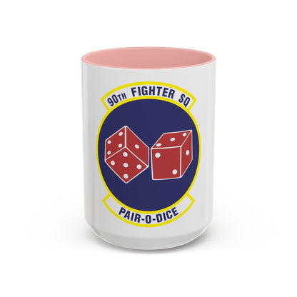 90th Fighter Squadron (U.S. Air Force) Accent Coffee Mug