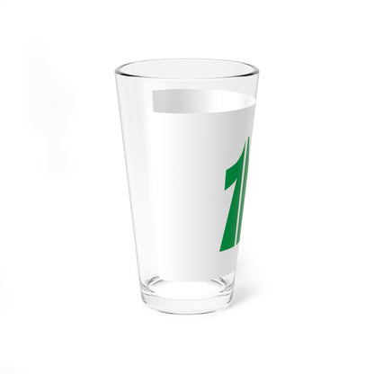 Flag of Kita Ward Sapporo Hokkaido (Japan) Pint Glass 16oz