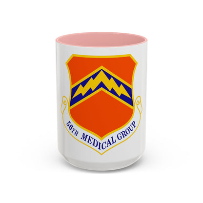 56th Medical Group (U.S. Air Force) Accent Coffee Mug