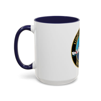 USCGC Dallas WHEC 716 2 (U.S. Coast Guard) Accent Coffee Mug
