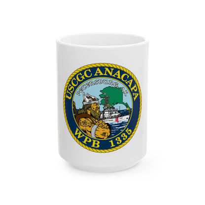 USCGC Anacapa WPB 1335 Petersburg AK (U.S. Coast Guard) White Coffee Mug