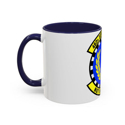 482d Services Flight (U.S. Air Force) Accent Coffee Mug