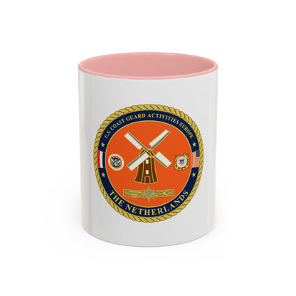 USCG ACTEURO The Netherlands (U.S. Coast Guard) Accent Coffee Mug