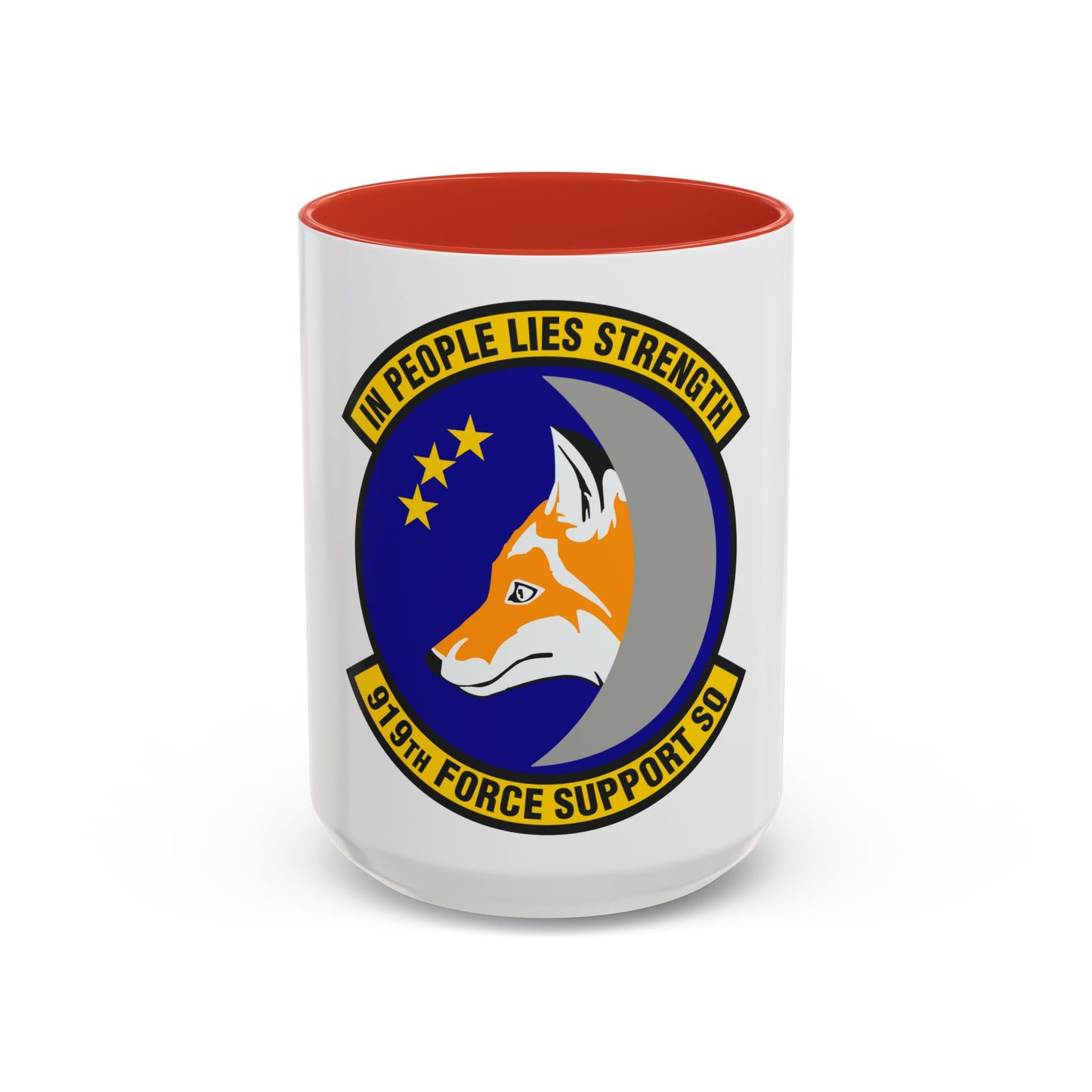 919th Force Support Squadron (U.S. Air Force) Accent Coffee Mug