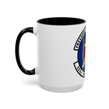 531 Intelligence Squadron ACC (U.S. Air Force) Accent Coffee Mug