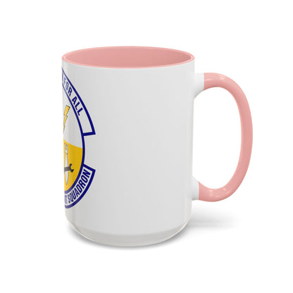 633d Force Support Squadron (U.S. Air Force) Accent Coffee Mug