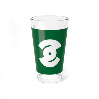 Flag of Gonohe Aomori (Japan) Pint Glass 16oz
