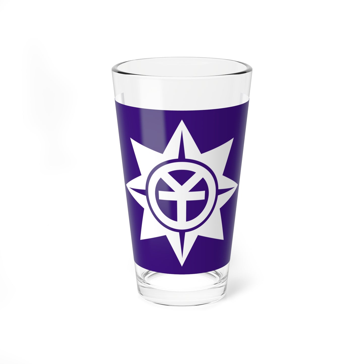 Flag of Okayama Okayama (Japan) Pint Glass 16oz
