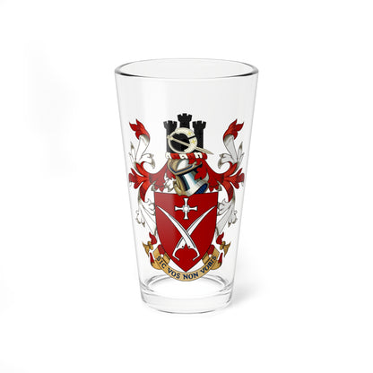 Coat of Arms of Van Mildert College Durham University (England) (Coat of Arms) Pint Glass 16oz