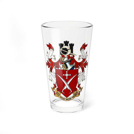 Coat of Arms of Van Mildert College Durham University (England) (Coat of Arms) Pint Glass 16oz