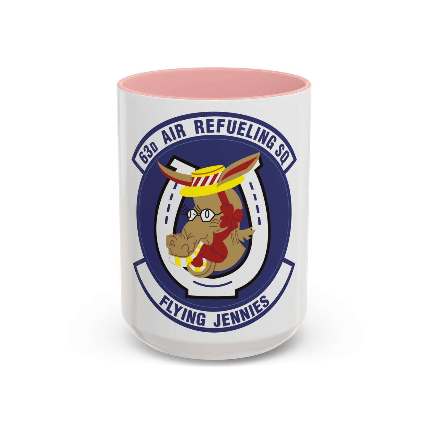 63d Air Refueling Squadron (U.S. Air Force) Accent Coffee Mug