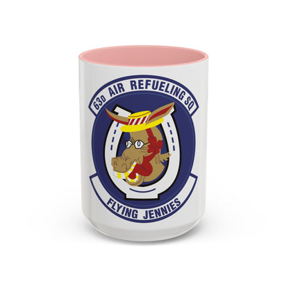 63d Air Refueling Squadron (U.S. Air Force) Accent Coffee Mug