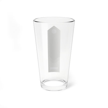 CzArmy2011 OR5 Rotmistr shoulder (Czech Republic) (Military Rank) Pint Glass 16oz