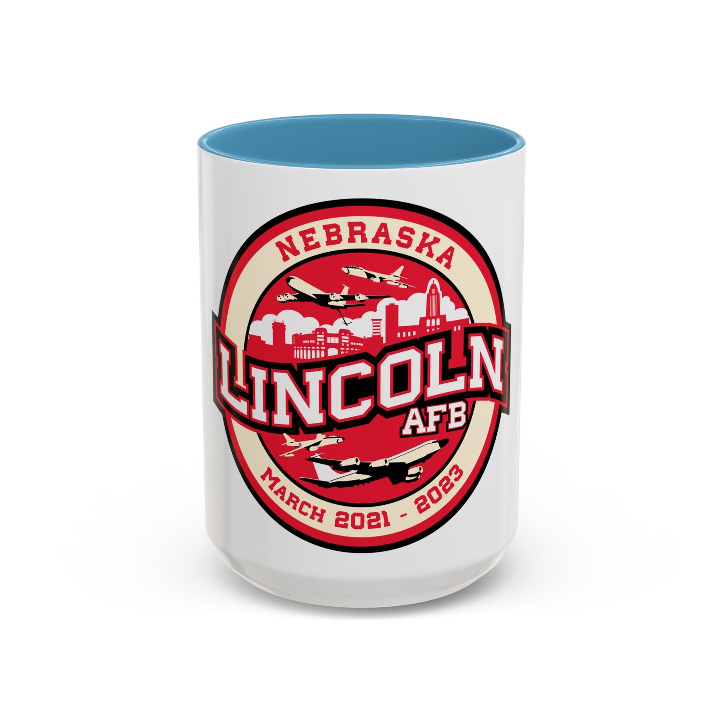 Lincoln Air Force Base (U.S. Air Force) Accent Coffee Mug
