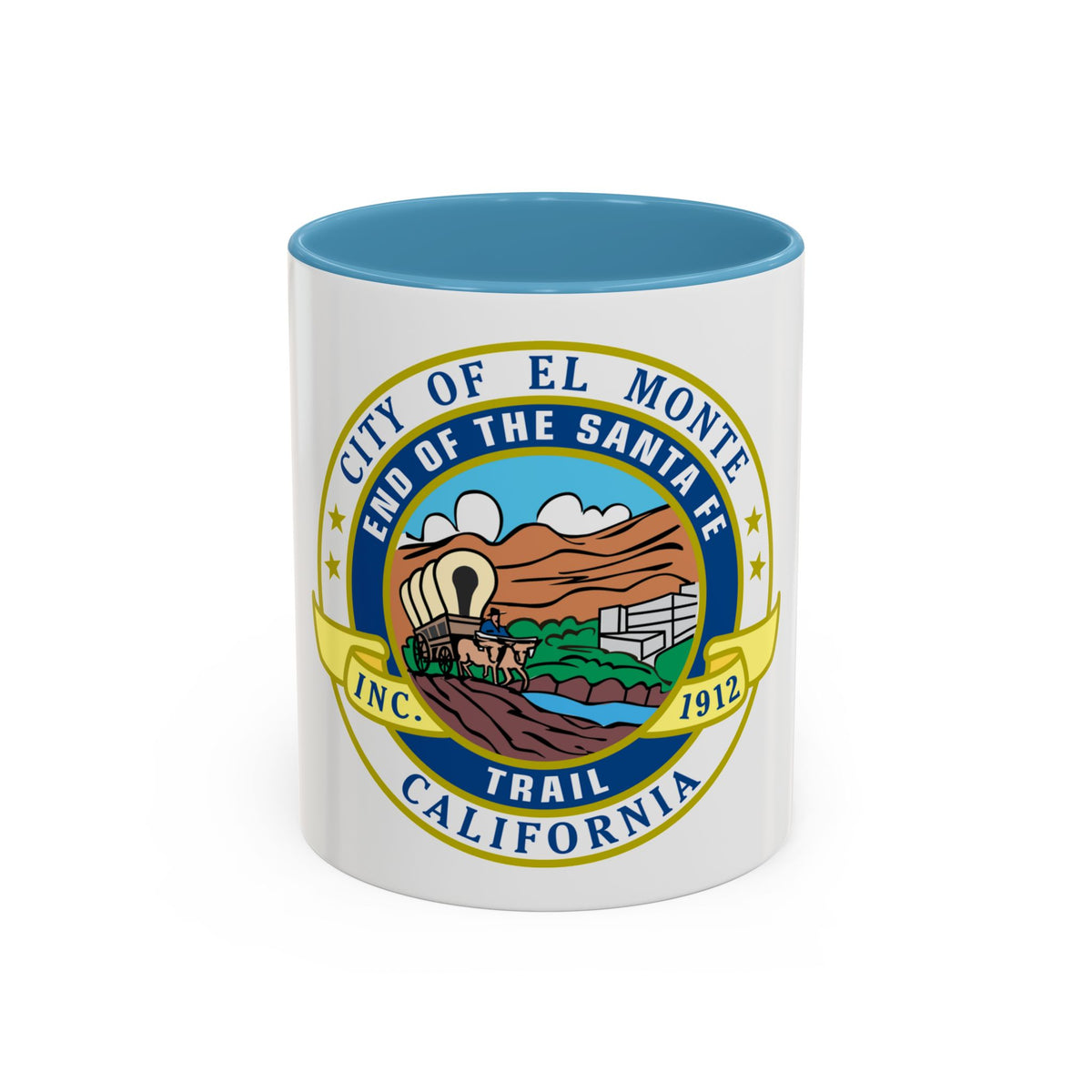 Seal of El Monte California - Accent Coffee Mug
