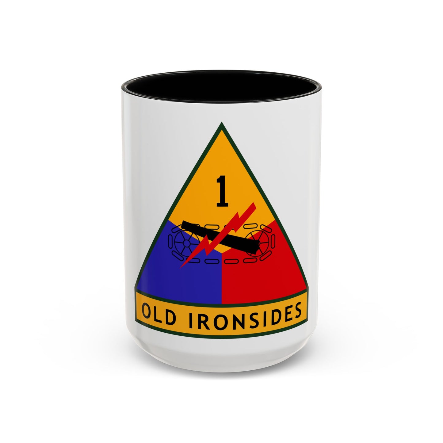 1st Armored Division (U.S. Army) Accent Coffee Mug