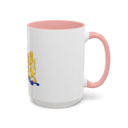 State coat of arms of the Netherlands - Accent Coffee Mug