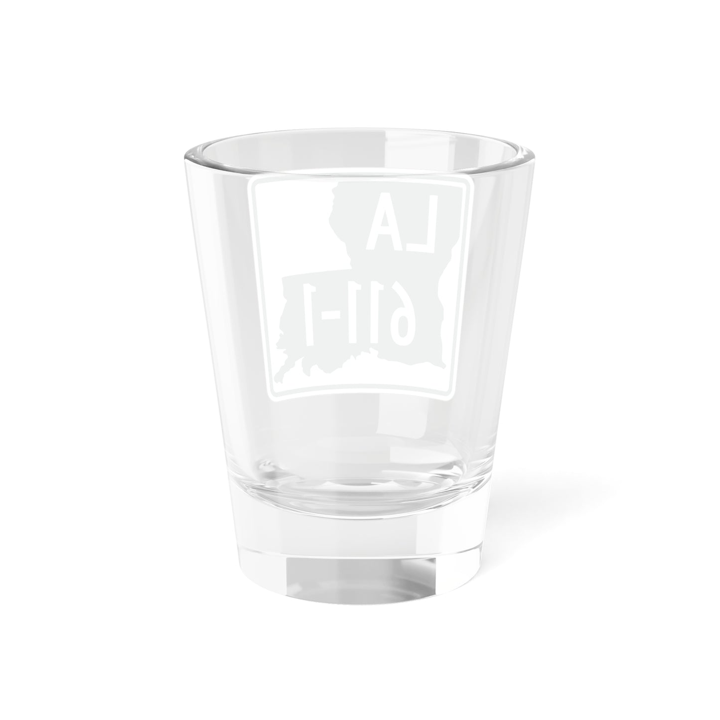 Louisiana 611-1 (Louisiana) (Road Sign) Shot Glass 1.5oz