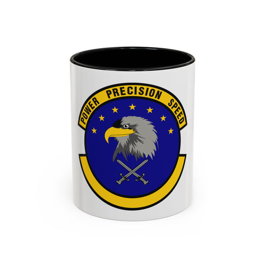 580 Software Engineering Squadron AFMC (U.S. Air Force) Accent Coffee Mug