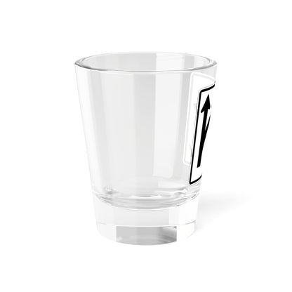 MUTCD-CA R61-3.1 (California) (Road Sign) Shot Glass 1.5oz