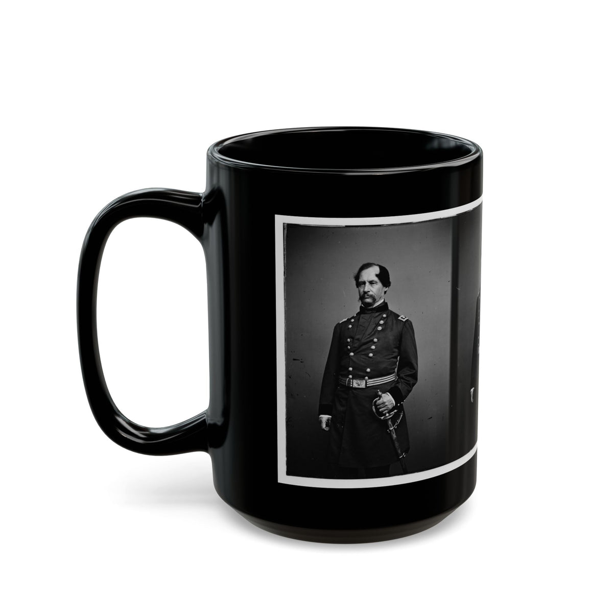 Portrait Of Maj. Gen. David Hunter, Officer Of The Federal Army (U.S. Civil War) Black Coffee Mug