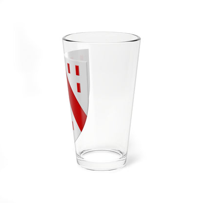 Deerlijk wapen (Belgium) (Coat of Arms) Pint Glass 16oz