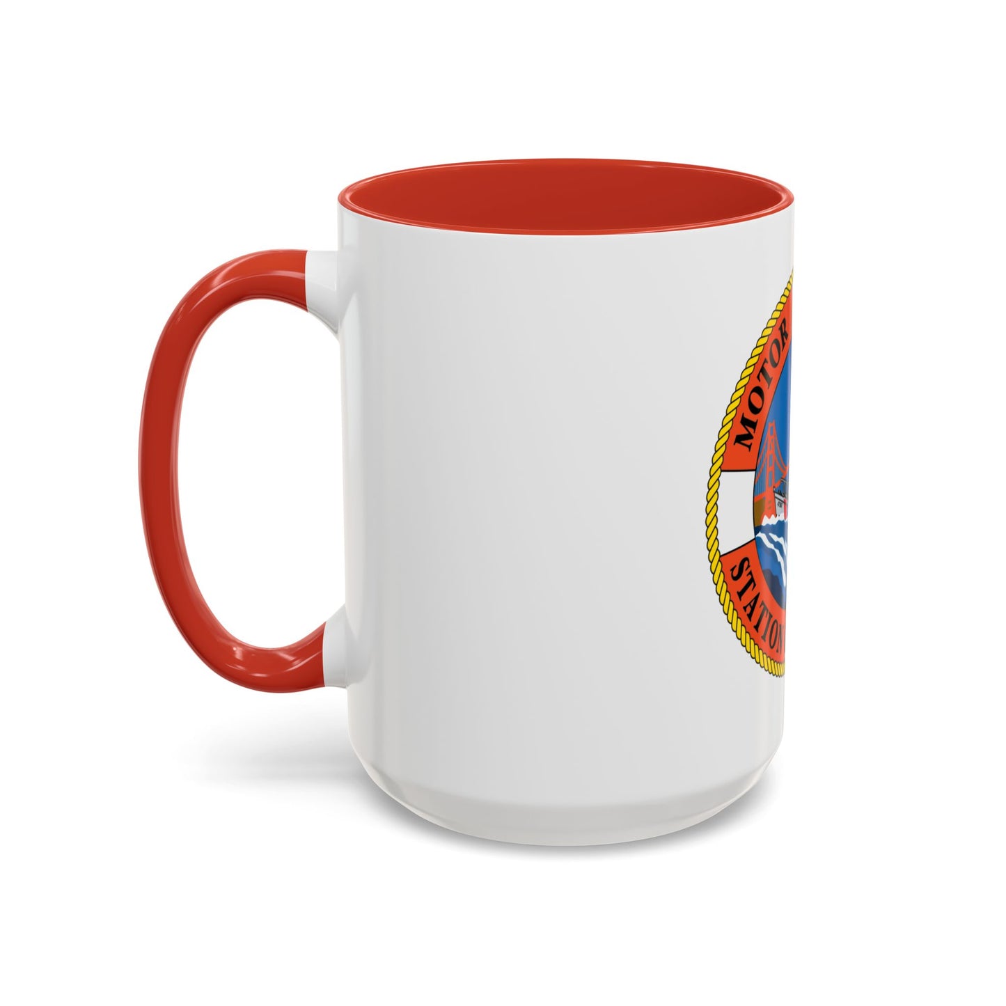 USCG Motor Lifeboat Station Golden Gate (U.S. Coast Guard) Accent Coffee Mug