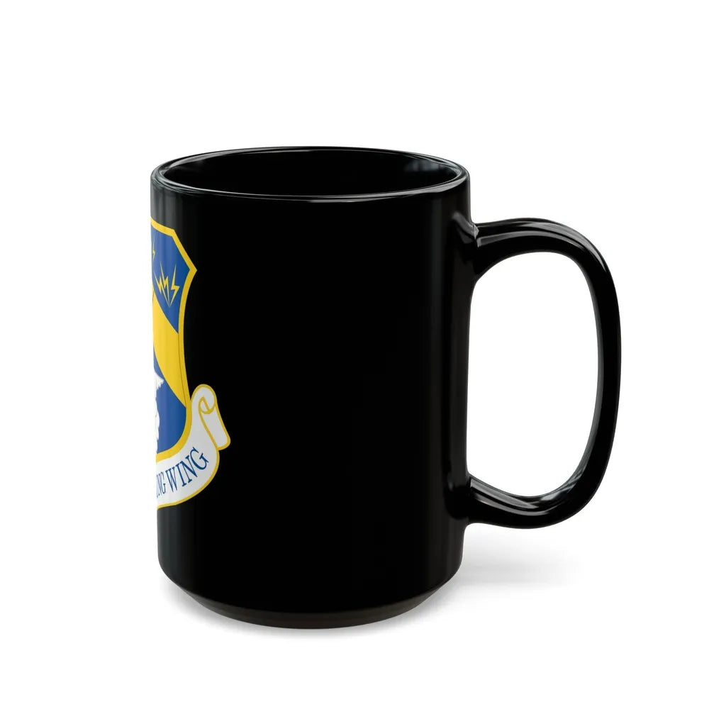 128th Air Refueling Wing (U.S. Air Force) Black Coffee Mug-Go Mug Yourself