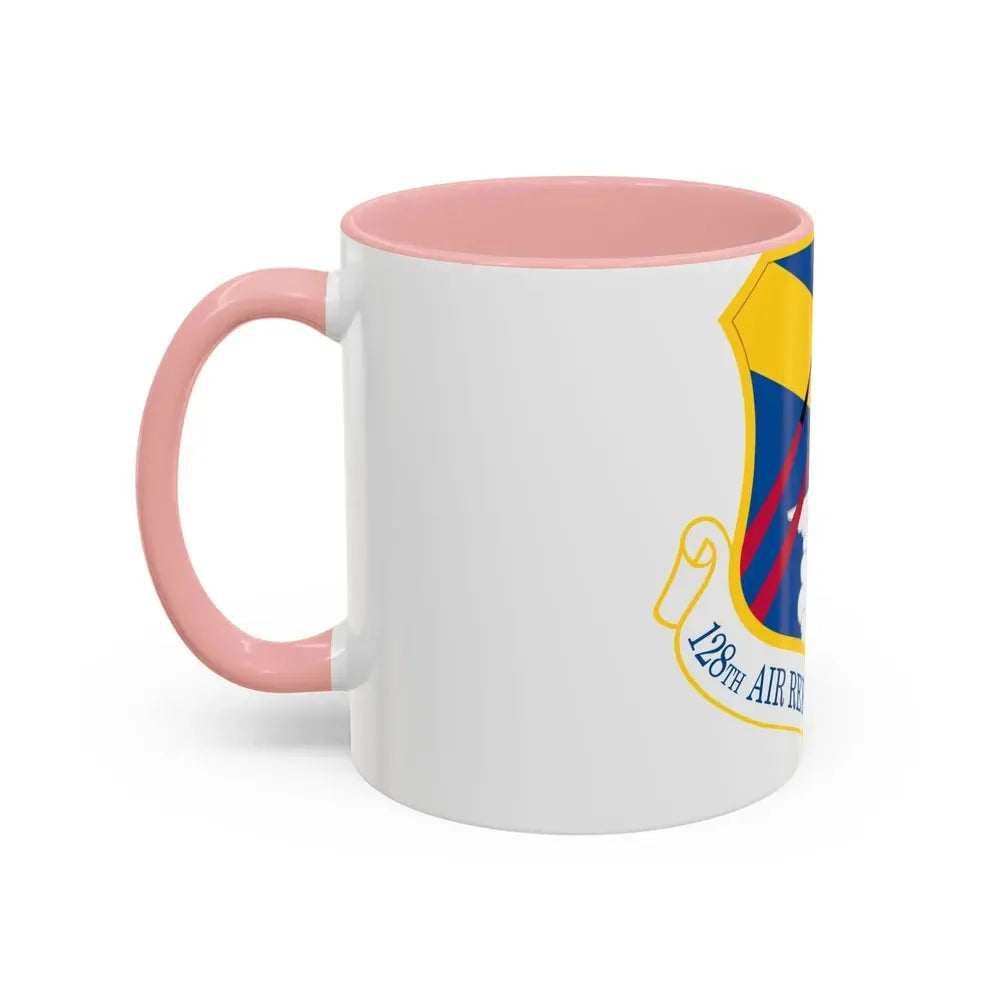 128th Air Refueling Wing (U.S. Air Force) Accent Coffee Mug - Go Mug Yourself