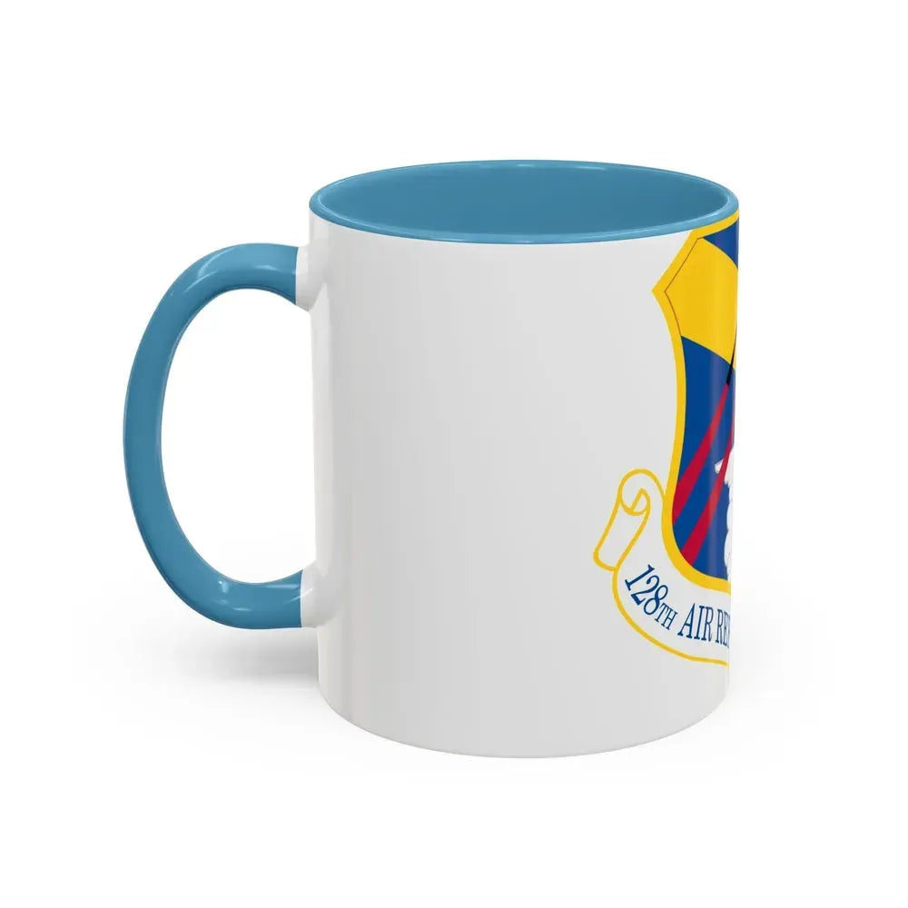 128th Air Refueling Wing (U.S. Air Force) Accent Coffee Mug - Go Mug Yourself