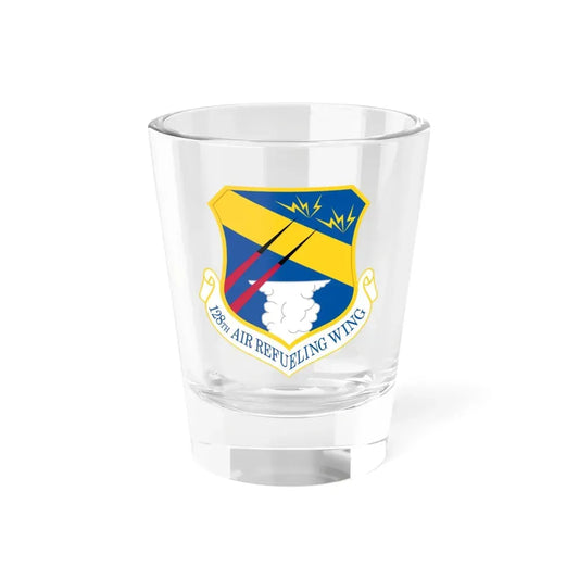 128th Air Refueling Wing (U.S. Air Force) Shot Glass 1.5oz 1.5oz - Go Mug Yourself