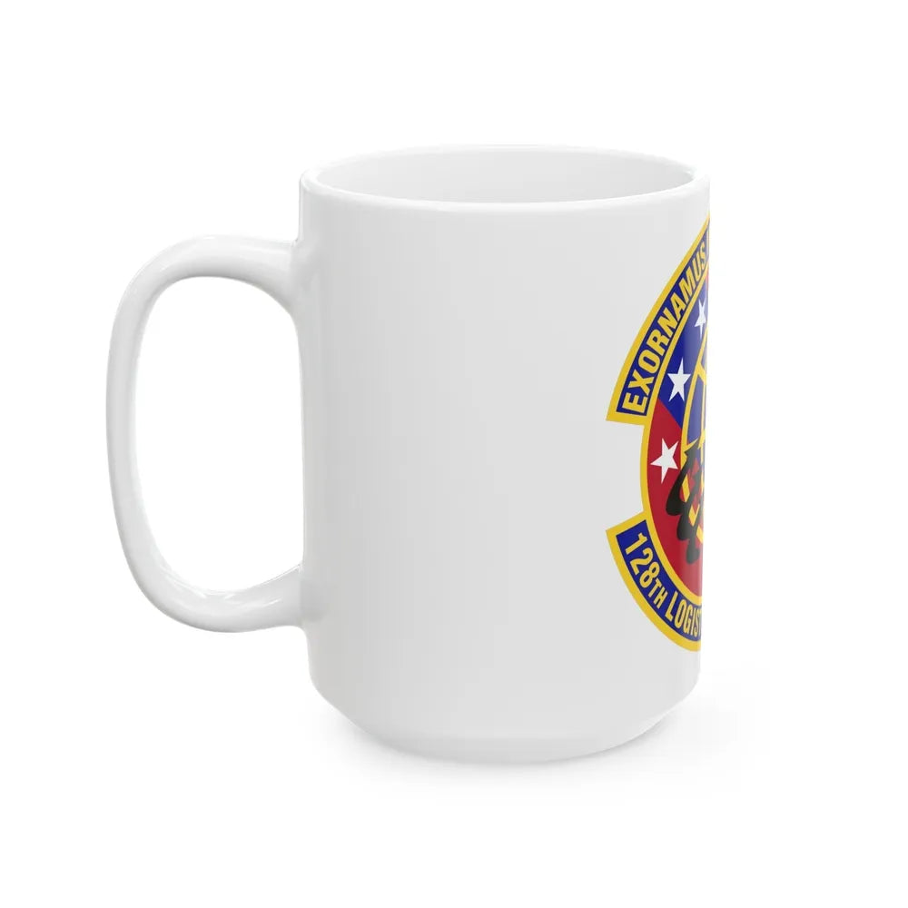 128th Logistics Readiness Squadron (U.S. Air Force) White Coffee Mug-Go Mug Yourself