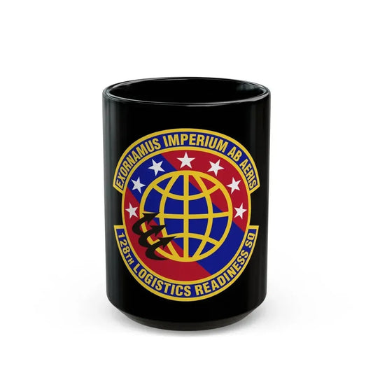 128th Logistics Readiness Squadron (U.S. Air Force) Black Coffee Mug 15oz - Go Mug Yourself